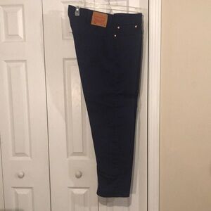 Levi's Blue Straight-Leg Jeans Classic Style